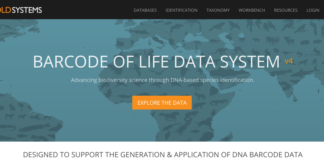BOLD Systems Selected as One of World’s Top Data Repositories